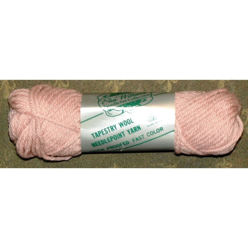 Elsa Williams Tapestry Yarn - 4yd Skein - #924 Wood Rose